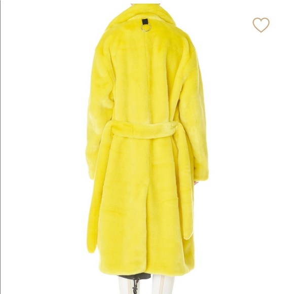tibi yellow coat